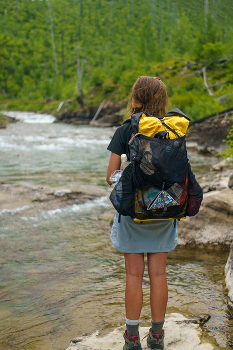 Ilse wearing a PBD SOOLITE50 in ECOPAK epx200 - Yellow & Black