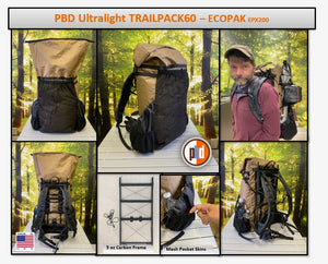 Arc Blast 55L - Ultralight Hiking Backpack