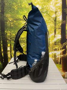 PBD - SOOLITE50 - frameless Ultralight hiking backpack - ECOPAK Blue