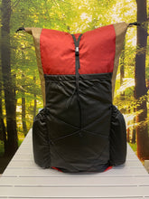Load image into Gallery viewer, PBD - SOOLITE50 - frameless Ultralight hiking backpack - ECOPAK Red / Coyote Brown