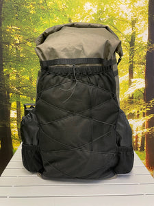 PBD - TRAILPACK60 - external frame hiking Ultralight Backpack - ECOPAK EPX200 - Ranger Green