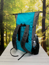 Load image into Gallery viewer, PBD - SOOLITE34 - frameless Ultralight hiking backpack - ECOPAK Teal / Gray