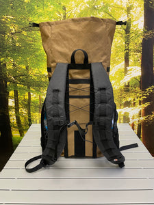 PBD - TRAILPACK27 frameless hiking Ultralight Backpack - ECOPAK EPX200 Coyote Brown