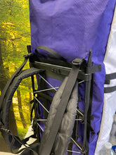 Load image into Gallery viewer, PBD - TRAILPACK60 - external frame hiking Ultralight Backpack - ECOPAK EPX200 - Purple / White