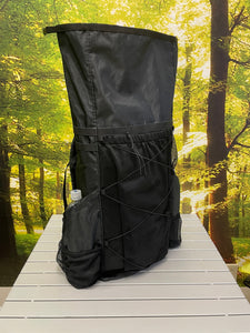 PBD - TRAILPACK40 frameless hiking Ultralight Backpack - ECOPAK EPX200 Black
