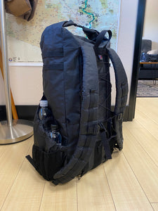 PBD Ultralight TRAILPACK40 frameless hiking backpack - DCF (Dyneema) 2.92 - Black