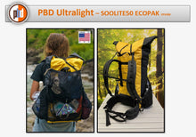 Load image into Gallery viewer, PBD - SOOLITE50 - frameless Ultralight hiking backpack - ECOPAK Yellow / Black